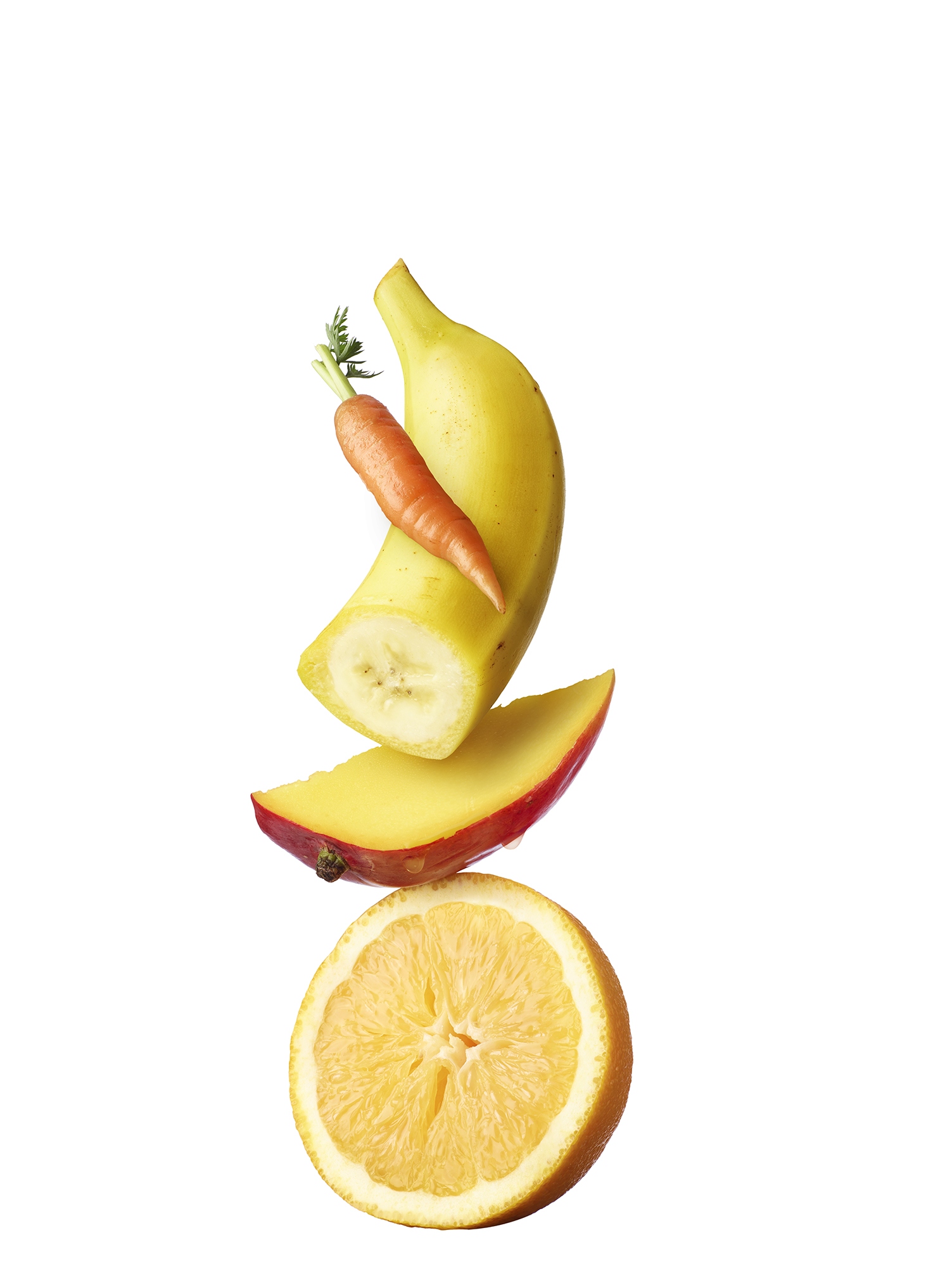 Chelsea Bloxsome | Food Photographer London Orange Mango Banana